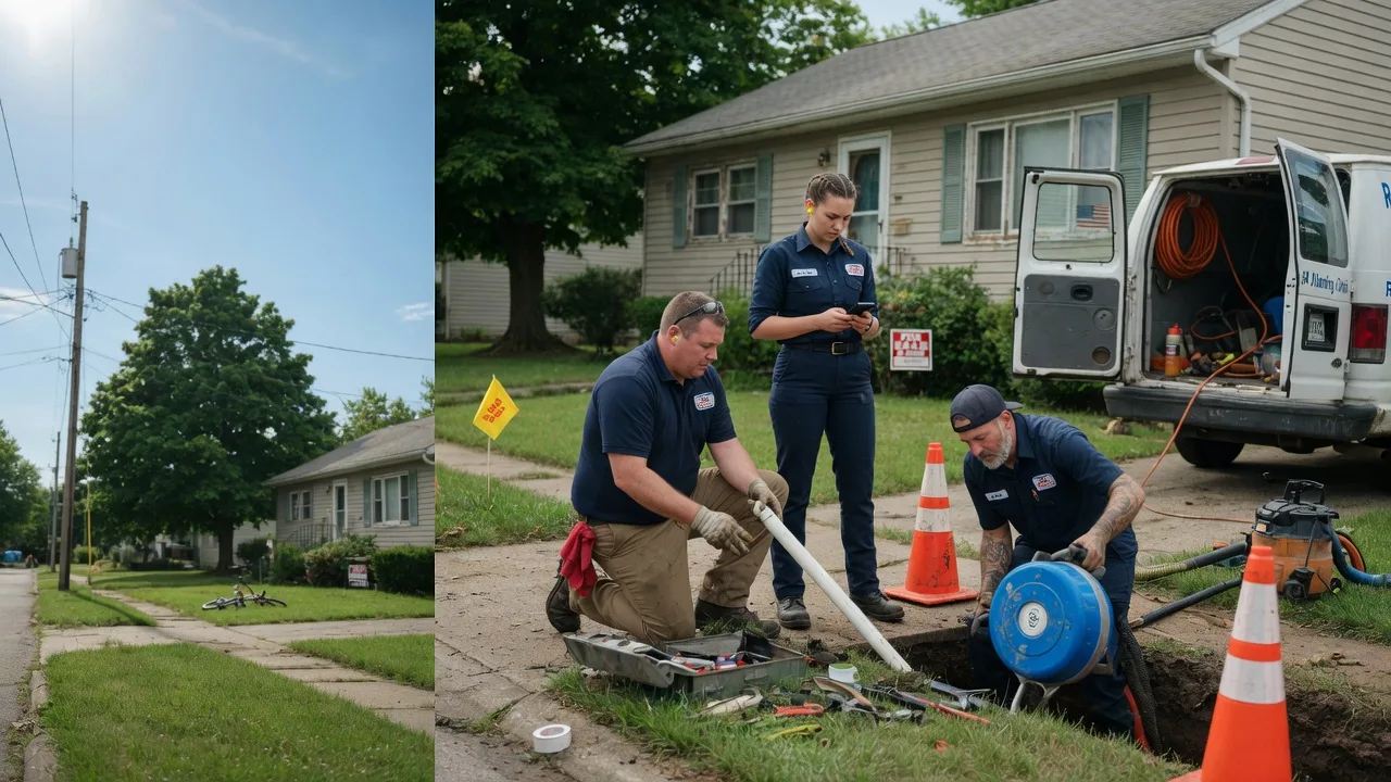 Sewer Line Repair in Harrisville, WV near me